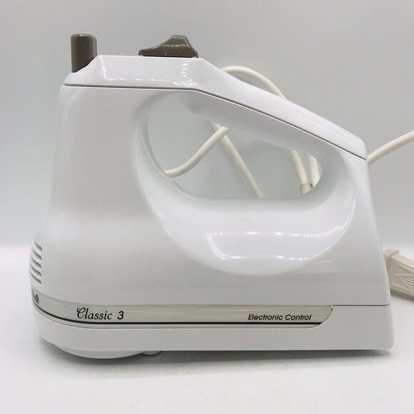 KitchenAid Classic Hand Mixer 3 Speed KHM3WH White Version Tested Working - Picture 3 of 8